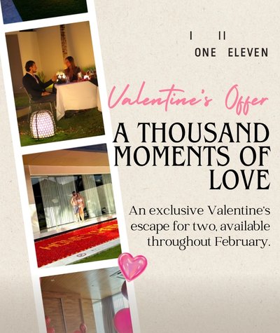 One Eleven Resorts - Valentine's Stay Package