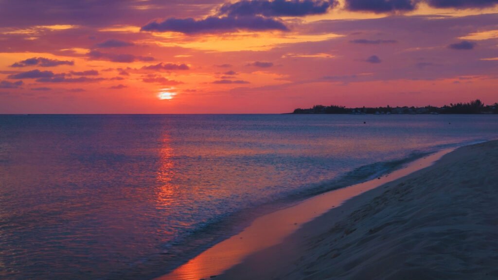 Batu Belig Beach Bali Sunset