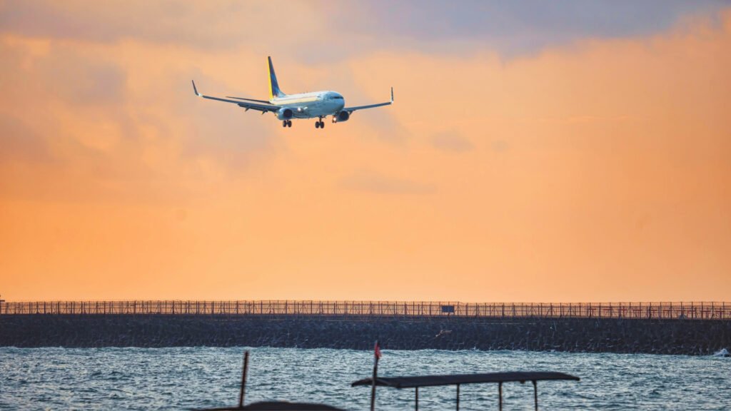 Flying into Bali - Honeymoon One Eleven Resorts