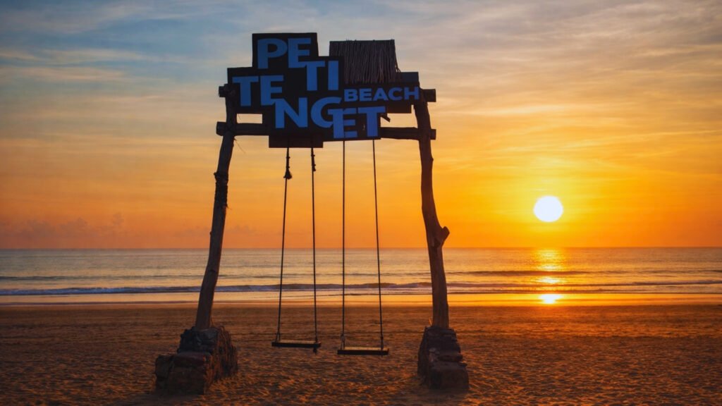 Petitenget Beach Bali Sunset