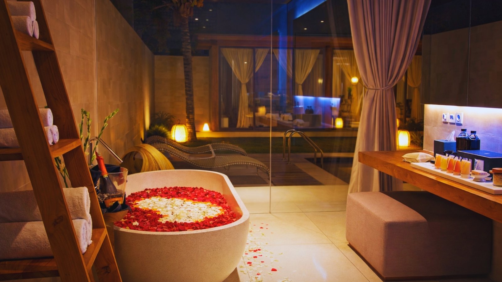 Flower Bath Ritual at One Eleven Resorts Seminyak Bali