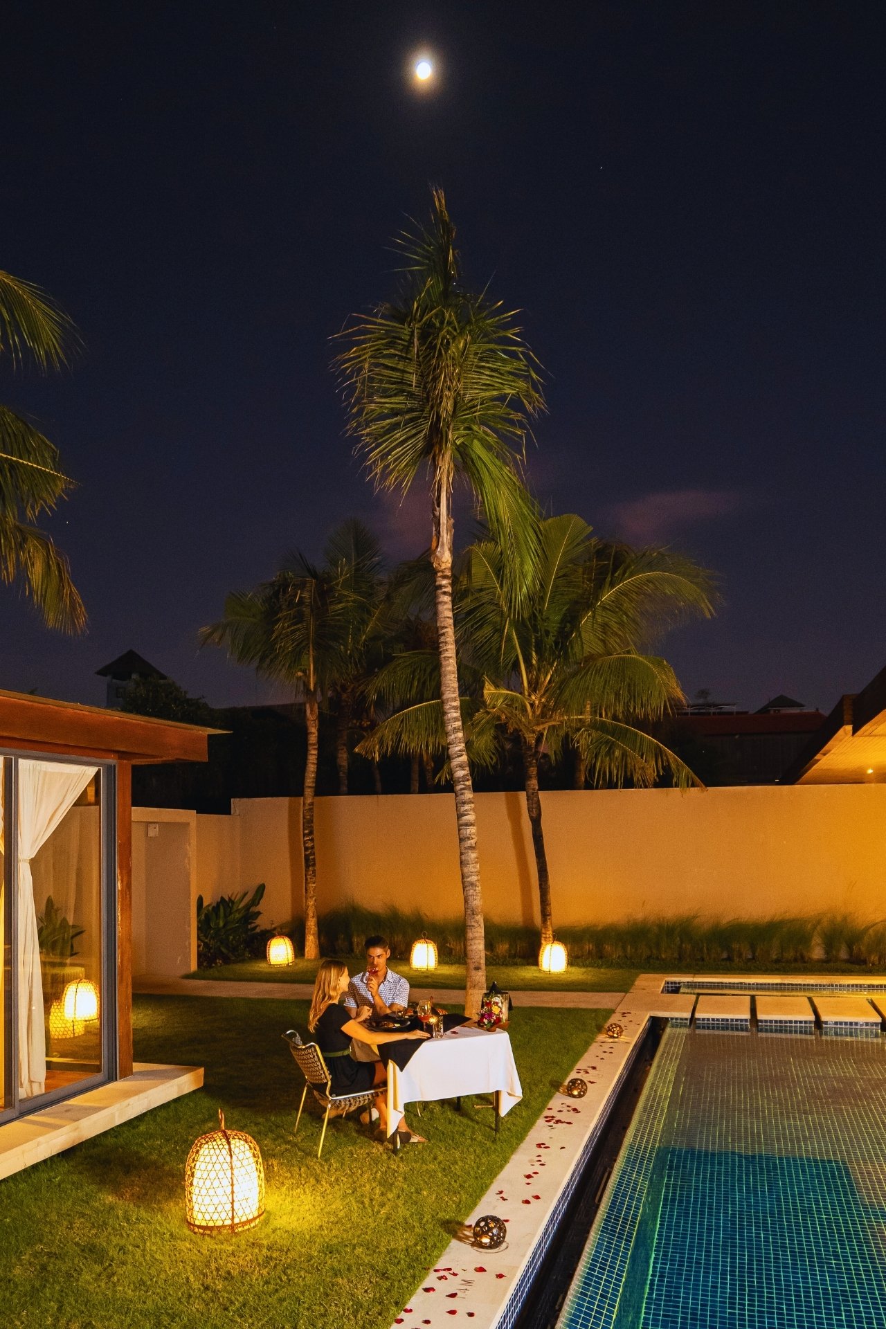Romantic setups & in villa dining One Eleven Resorts Seminyak, Bali