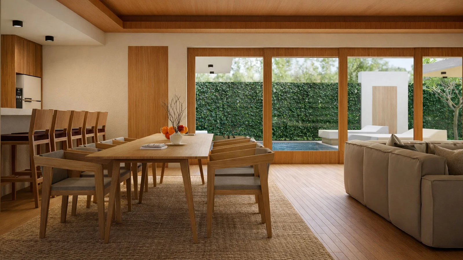 One-Eleven-Haven-Dining-Area-at-Three-Bedroom-Villa-Formerly-bvilla-Seminyak-Bali